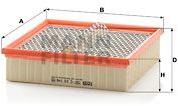 Mann-filter Filtru aer MANN-FILTER C 23 148 (C 23 148) - automobilus