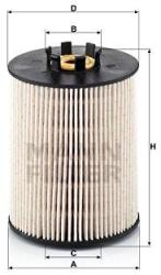 Mann-filter filtru combustibil MANN-FILTER PU 815 x (PU 815 x) - automobilus