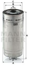 Mann-filter filtru combustibil MANN-FILTER WK 845/9 - automobilus