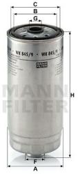 Mann-filter filtru combustibil MANN-FILTER WK 845/9 (WK 845/9) - automobilus