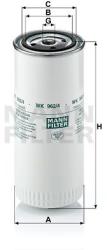 Mann-filter filtru combustibil MANN-FILTER WK 962/4 (WK 962/4) - automobilus