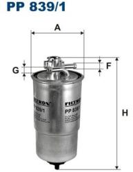 FILTRON filtru combustibil FILTRON PP 839/1 - automobilus