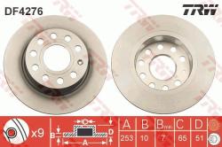 TRW Disc frana TRW DF4276 (DF4276)