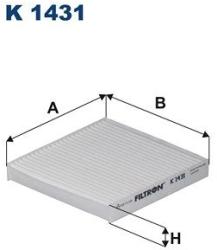 FILTRON Filtru, aer habitaclu FILTRON K 1431 (K 1431)