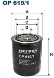 FILTRON Filtru ulei FILTRON OP 619/1 (OP 619/1) - automobilus