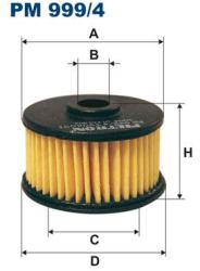 FILTRON filtru combustibil FILTRON PM 999/4 (PM 999/4) - automobilus