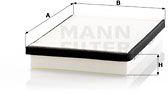 Mann-filter Filtru, aer habitaclu MANN-FILTER CU 42 100/1 (CU 42 100/1)