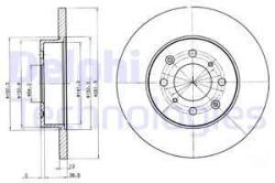 DELPHI Disc frana DELPHI BG3262 (BG3262) - automobilus