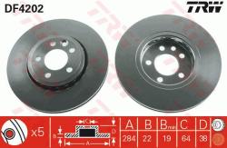 TRW Disc frana TRW DF4202 (DF4202) - automobilus