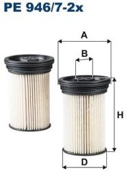 FILTRON filtru combustibil FILTRON PE 946/7-2x (PE 946/7-2x) - automobilus