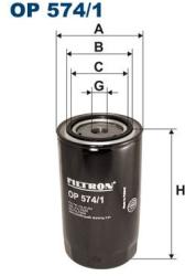 FILTRON Filtru ulei FILTRON OP 574/1 (OP 574/1) - automobilus