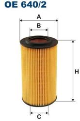 FILTRON Filtru ulei FILTRON OE 640/2 (OE 640/2) - automobilus