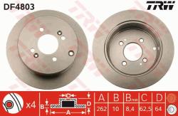 TRW Disc frana TRW DF4803 (DF4803) - automobilus