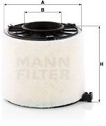 Mann-filter Filtru aer MANN-FILTER C 17 011 (C 17 011) - automobilus