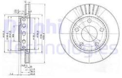 DELPHI Disc frana DELPHI BG3785 (BG3785) - automobilus