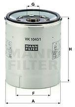 Mann-filter filtru combustibil MANN-FILTER WK 1040/1 x (WK 1040/1 x) - automobilus