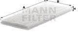 Mann-filter Filtru, aer habitaclu MANN-FILTER CU 3243 (12) (CU 3243 (12))