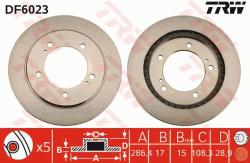 TRW Disc frana TRW DF6023 (DF6023) - automobilus