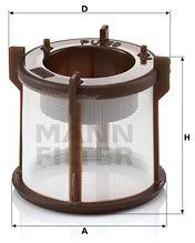 Mann-filter filtru combustibil MANN-FILTER PU 50 x (PU 50 x) - automobilus