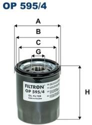 FILTRON Filtru ulei FILTRON OP 595/4 (OP 595/4) - automobilus