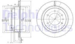 DELPHI Disc frana DELPHI BG3353 (BG3353) - automobilus