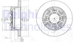 DELPHI Disc frana DELPHI BG4171 - automobilus