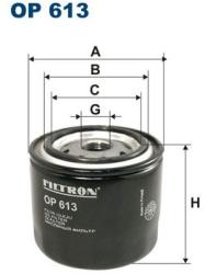 FILTRON Filtru ulei FILTRON OP 613 (OP 613) - automobilus