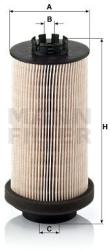 Mann-filter filtru combustibil MANN-FILTER PU 999/1 x (PU 999/1 x) - automobilus