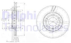 DELPHI Disc frana DELPHI BG3695 (BG3695) - automobilus