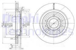 DELPHI Disc frana DELPHI BG3886C (BG3886C) - automobilus