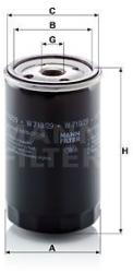 Mann-filter Filtru ulei MANN-FILTER W 719/29 (W 719/29) - automobilus