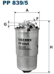 FILTRON filtru combustibil FILTRON PP 839/5 (PP 839/5) - automobilus