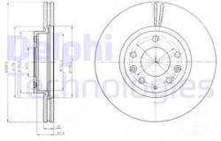 DELPHI Disc frana DELPHI BG4255C (BG4255C) - automobilus