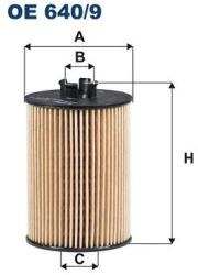 FILTRON Filtru ulei FILTRON OE 640/9 (OE 640/9) - automobilus