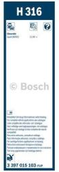 Bosch lamela stergator BOSCH 3 397 015 103 - automobilus