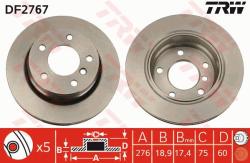 TRW Disc frana TRW DF2767 (DF2767)
