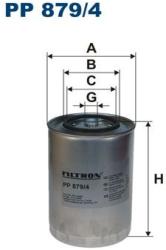 FILTRON filtru combustibil FILTRON PP 879/4 (PP 879/4) - automobilus