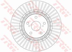 TRW Disc frana TRW DF6265 (DF6265) - automobilus