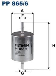 FILTRON filtru combustibil FILTRON PP 865/6 (PP 865/6) - automobilus