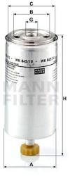 Mann-filter filtru combustibil MANN-FILTER WK 845/10 (WK 845/10) - automobilus