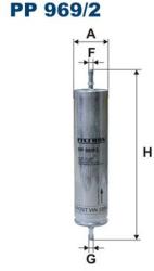 FILTRON filtru combustibil FILTRON PP 969/2 (PP 969/2) - automobilus