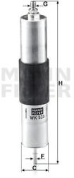 Mann-filter filtru combustibil MANN-FILTER WK 533 (WK 533) - automobilus