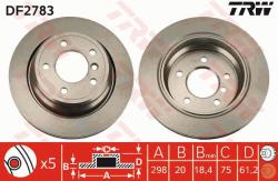 TRW Disc frana TRW DF2783 (DF2783) - automobilus