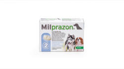Elanco Milprazon Dog 2.5 25 mg ( 5 kg), 2 tablete