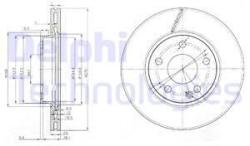 DELPHI Disc frana DELPHI BG3845C (BG3845C) - automobilus