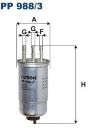 FILTRON filtru combustibil FILTRON PP 988/3 (PP 988/3) - automobilus
