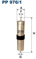 FILTRON filtru combustibil FILTRON PP 976/1 (PP 976/1) - automobilus