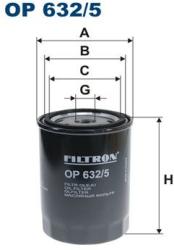 FILTRON Filtru ulei FILTRON OP 632/5 (OP 632/5) - automobilus