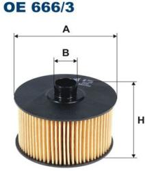 FILTRON Filtru ulei FILTRON OE 666/3 (OE 666/3) - automobilus