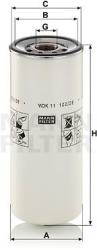 Mann-filter filtru combustibil MANN-FILTER WDK 11 102/28 (WDK 11 102/28) - automobilus